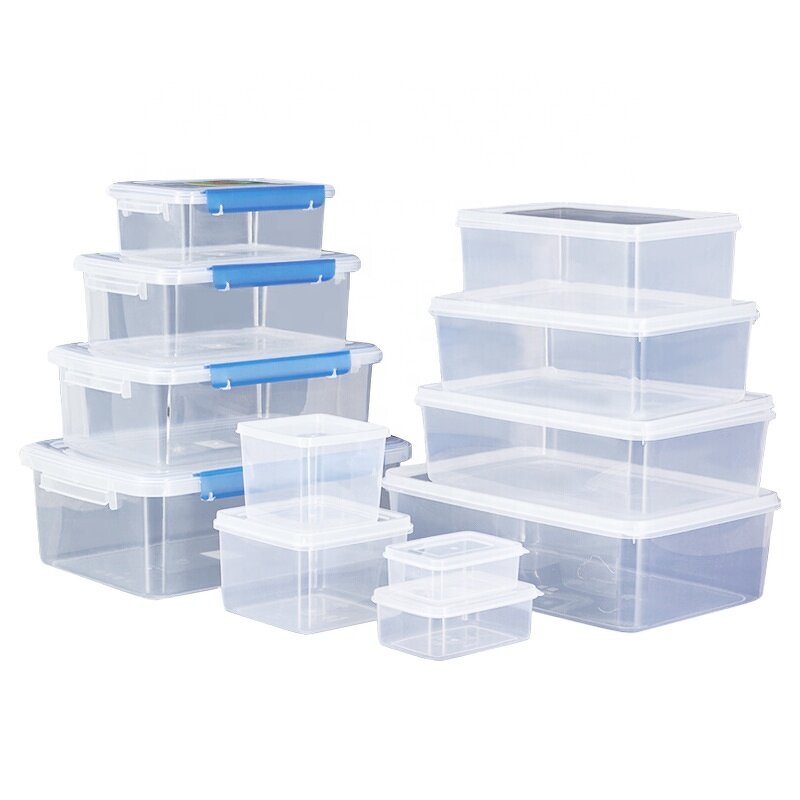 Airtight Food Storage Container Factory - OEM/ODM Custom Eco Friendly Reusable Airtight Fresh Keeper Box PP Container