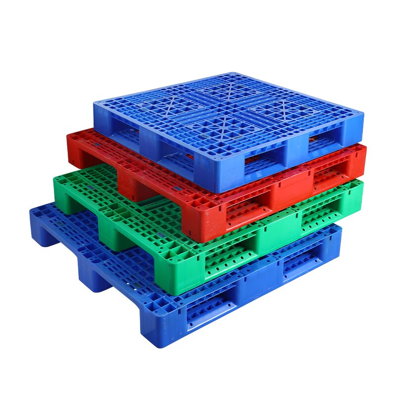 Plastic Pallets Manufacturer - OEM/ODM Custom Heavy Duty Plastic Pallets 1500x1500mm 4 Way Entry Steel Frame