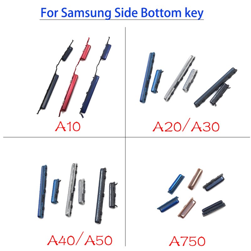 Mobile Phone Power Volume Side Button Key Factory - for Samsung Galaxy A10 A105F A20 A205F A30 A305F A405 A50 A750 Wholesale