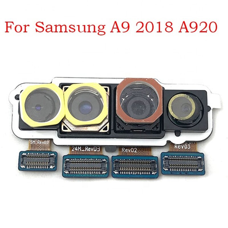 Mobile Phone Back Camera Manufacturer - Rear Main Camera Module Flex Cable Replacement for Samsung A7 A9 A8 Plus 2018