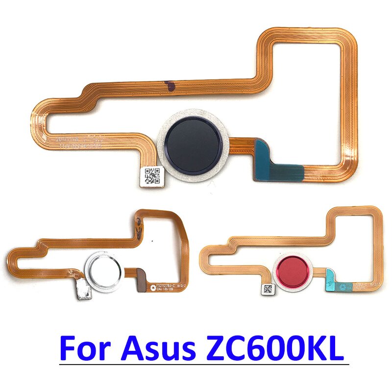 Fingerprint Scanner Manufacturer - for Asus Zenfone 5Q ZC600KL Home Button Fingerprint Menu Return Key Recognition Sensor