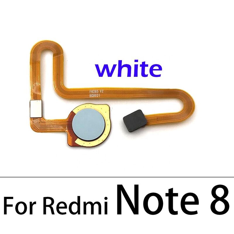 Fingerprint Sensor Flex Factory - for Xiaomi Redmi Note 8 Pro 8T Scanner Home Button Touch ID Flex Cable