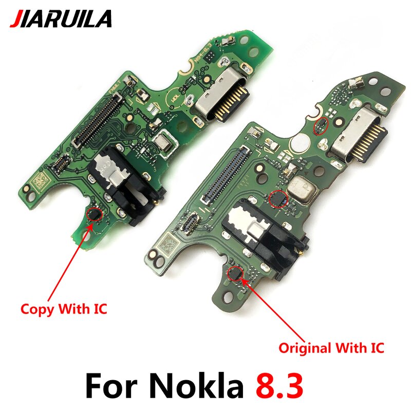 Dock USB Charging Flex Cable Factory - for Nokia 8.3 Charging Port Connector Board With Microphone