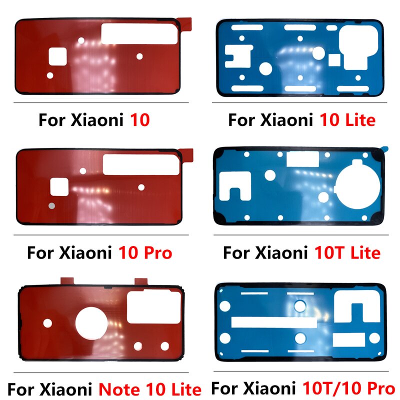 Mobile Phone Back Battery Cover Adhesive Manufacturer - for Xiaomi Mi 12 11 Ultra 11T 10 10T Lite 9 8 Pro Rear Housing