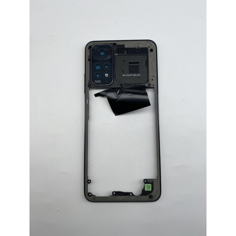 Middle Frame Manufacturer - With Side Key With Camera Lens for Redmi Note 10 Pro Middle Plate Replacement