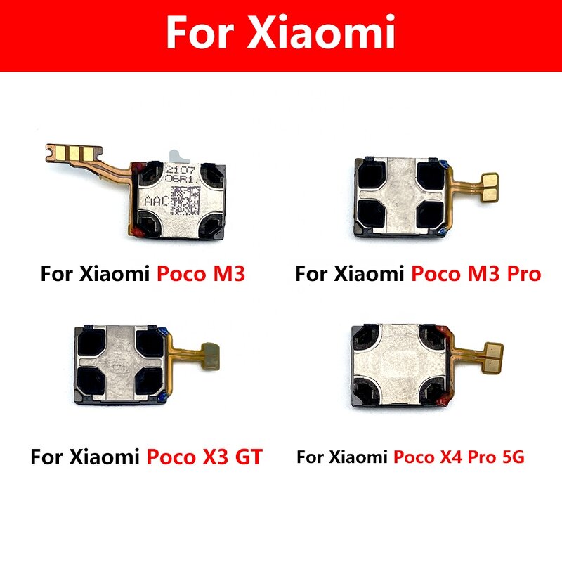 Top Ear Earpiece Speaker Flex Factory - Cable for Xiaomi Poco F2 Pro F3 F4 5G M3 Pro X3 X4 Pro 5G