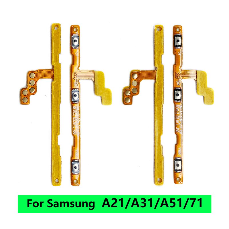 Power Switch on Off Volume Side Button Key Flex Cable Factory - for Samsung A01 A02 A02s A11 A12 A10S A20S A30S A51 Series