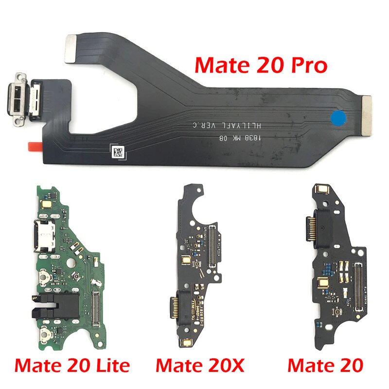 Dock Charging Port Connector Factory - 100% Original for Huawei Mate 9 10 20 30 Lite Pro USB Charger Flex