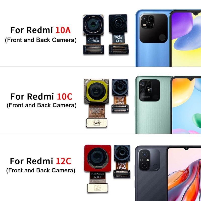 Back Rear Camera Module Flex Cable Factory - and Front Facing Camera Replacement for Redmi 8 8A 9A 10A Series