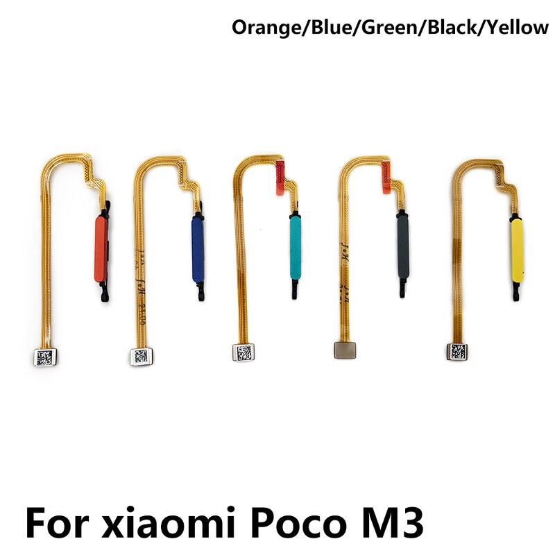 Fingerprint Reader Flex Cable Factory - Original for Xiaomi Poco M3 Home Button Finger Reader Sensor Repair Part
