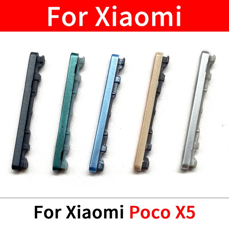 Power on Off Volume Button Side Key Factory - Wholesale for Xiaomi Note 9S 9 ProPoco X4 5G X5 X6 C65 F3 X3 GT Pro