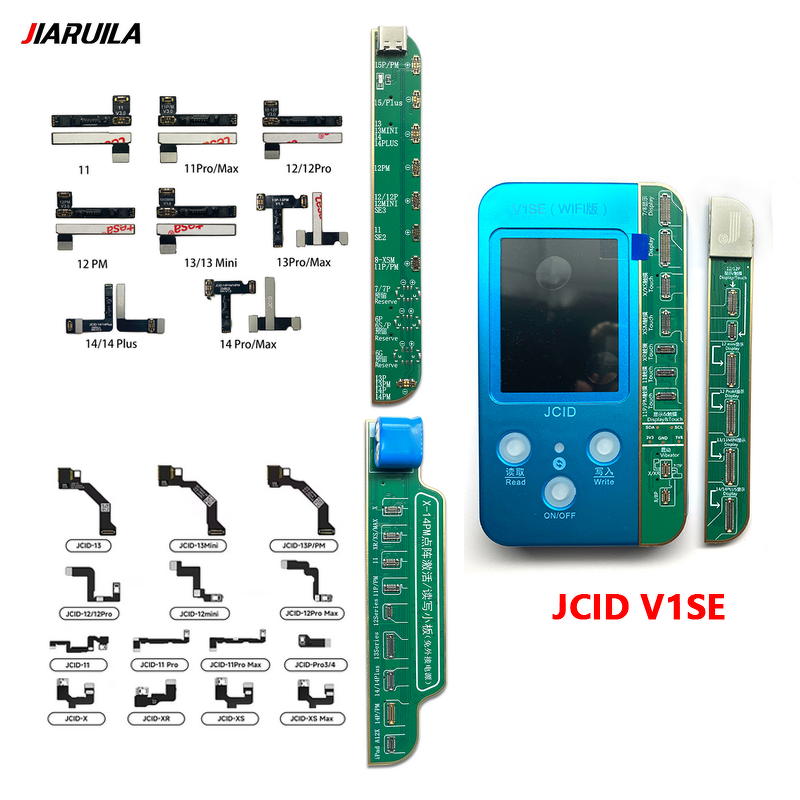 Jcid Programmer Factory - for iPhone X 11 12 13 14 Series Photosensitive Color True Tone Vibration Battery Data Face Repair