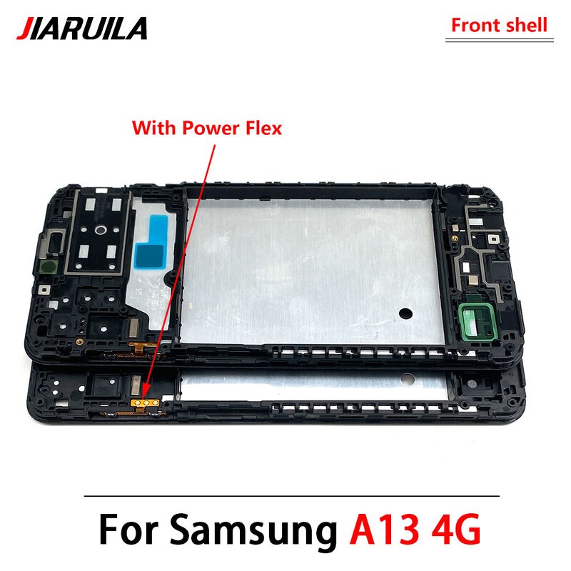 Mobile Phone LCD Frame Bezel Plate Factory - for Samsung A13 A14 A23 4G 5G A135 A136 A145 A146 A235 A236 Front Housing
