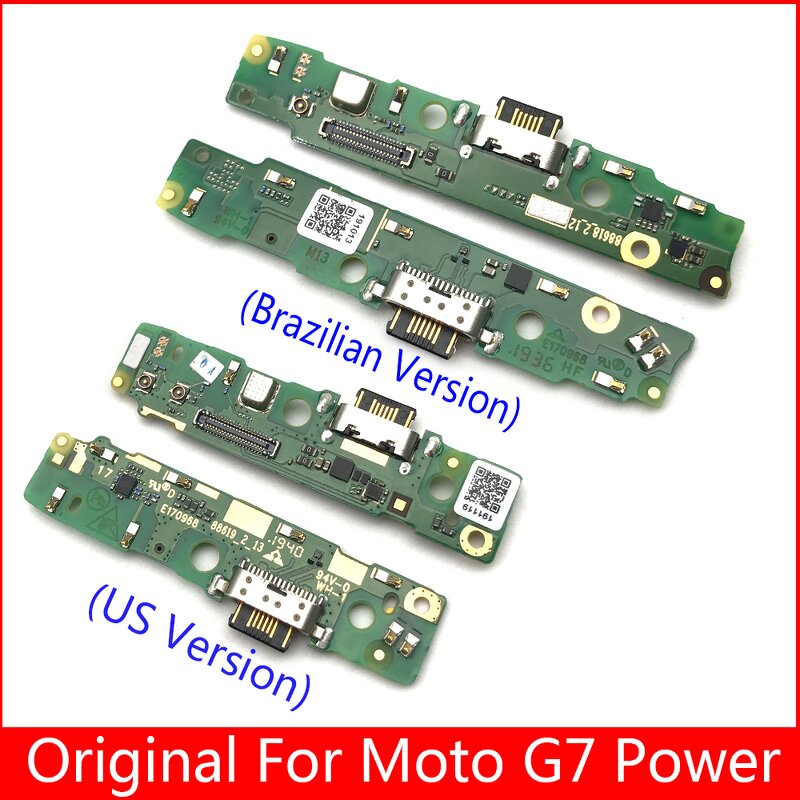 USB Charger Plug Board Manufacturer - Original for Moto G7 Power Charging Port Connector Flex Cable