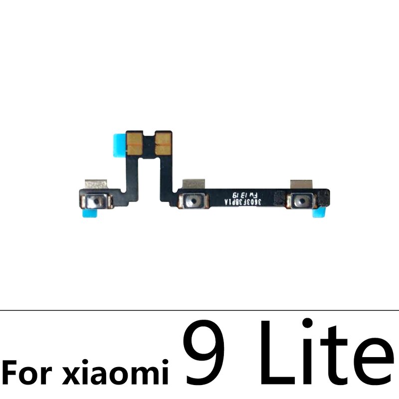 Volume Button Flex Cable Manufacturer - Wholesale Side Key Power on Off Flex for Xiaomi 5S 8 9 10 10T 8 Se A1 A2 A3 Pro