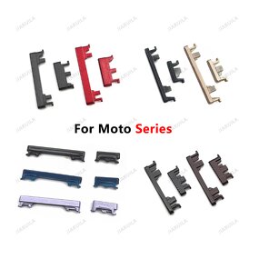 Side Keys Power Volume Button Factory - New Style Replacement Part for Moto G9 Power G8 Plus G7 Play Mobile Phone