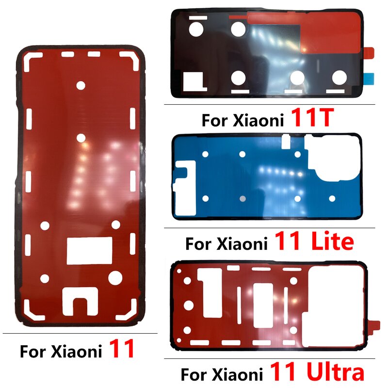 Mobile Phone Back Battery Cover Adhesive Manufacturer - for Xiaomi Mi 12 11 Ultra 11T 10 10T Lite 9 8 Pro Rear Housing