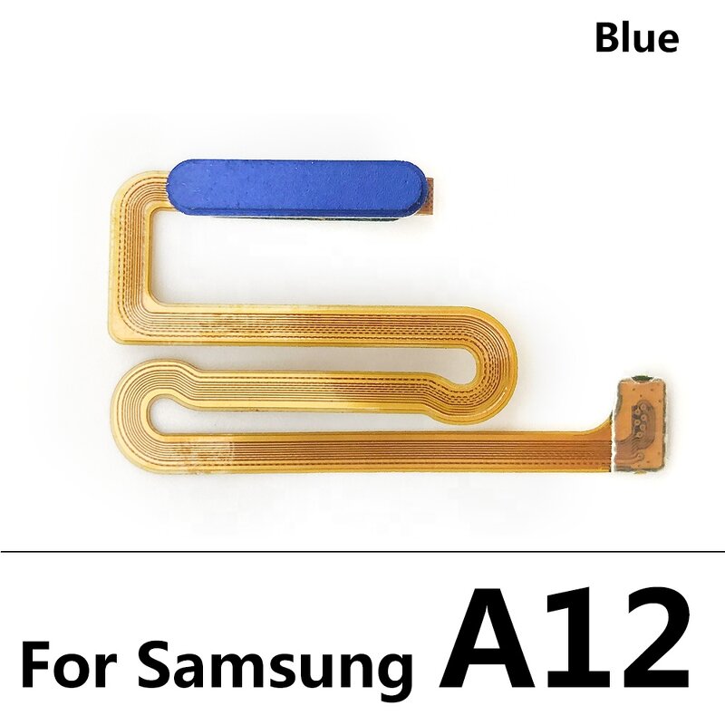 Power Button Sensor Fingerprint Factory - Original A12 Home Touch ID Sensor Flex for Samsung Galaxy A12