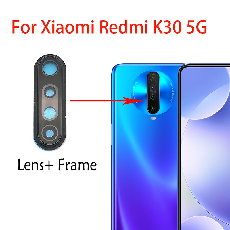 Rear Camera Glass Lens Manufacturer - Wholesale for Redmi K30 5G Back Camera Lens for Xiaomi Poco X2