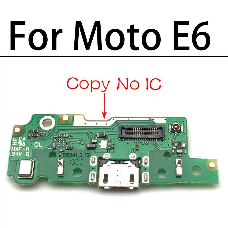 USB Charging Flex Cable Manufacturer - Micro Dock Board With Microphone for Moto E4 E5 Play E6 Plus