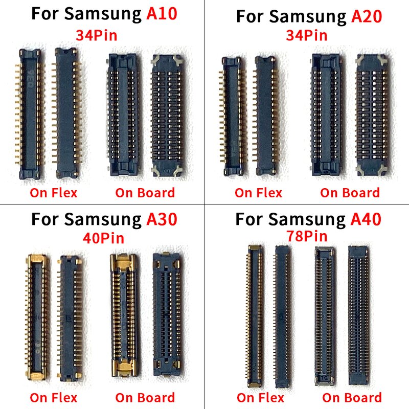 Fpc Connector Manufacturer - Factory on Motherboard for Samsung A10 A20 A30 A40 A60 Lcd Display