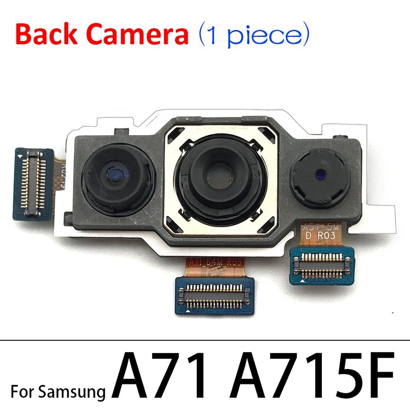 Mobile Phone Camera Repair Parts Factory - for Samsung Galaxy A11 A21S A31 A41 A71 Back + Front Camera Flex Cable