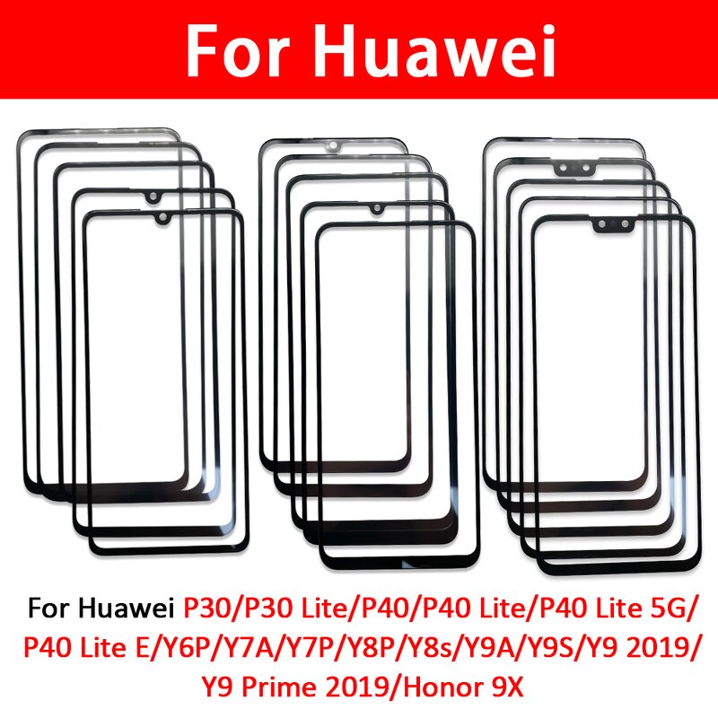 Front OCA Glass Factory - Wholesale for Huawei P30 P40 Lite E Y6P Y7A Y7P Y8P Y8S Y9 2019 Y9A Y9S Honor 9X