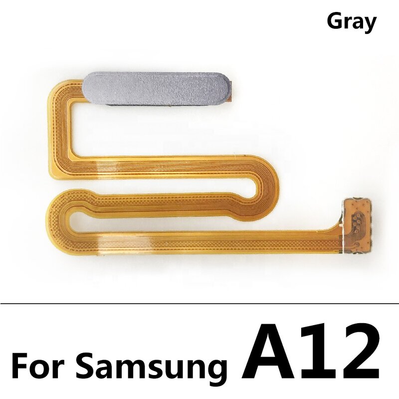 Power Button Sensor Fingerprint Factory - Original A12 Home Touch ID Sensor Flex for Samsung Galaxy A12