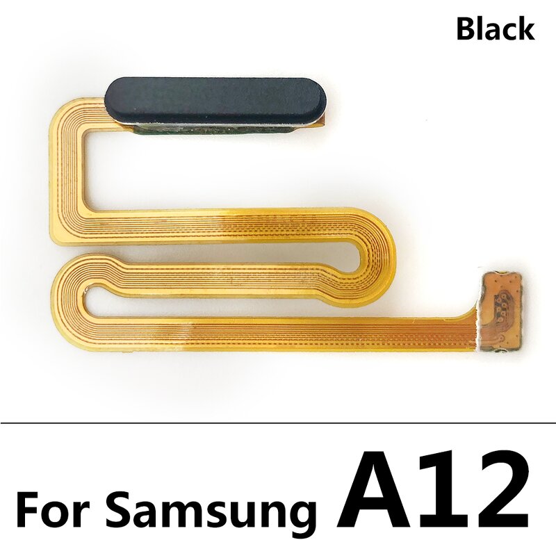 Home Button Fingerprint Sensor Manufacturer - Original for Samsung A12 A125 Sensing With Power Side Bottom Key