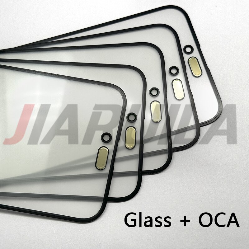 LCD Front Glass Lens OCA Manufacturer - for iPhone 16 15 14 Plus 13 12 11 Pro X XS XS Max Mini Screen Touch Panel Front