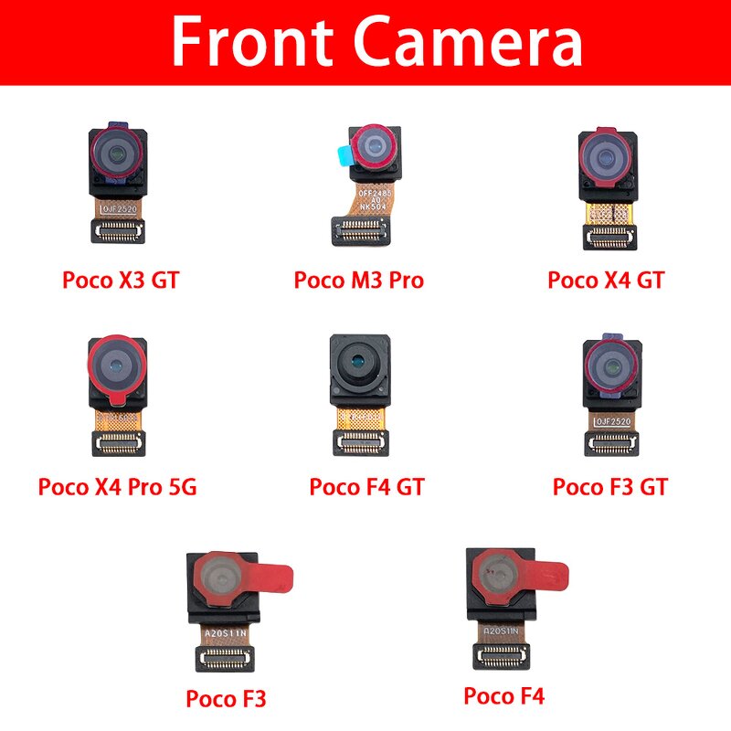 Back Front Camera Flex Cable Factory - New Model for Xiaomi Poco X3 NFC F3 GT F4 X3 X4 GT X4 Pro 5G M3 Pro