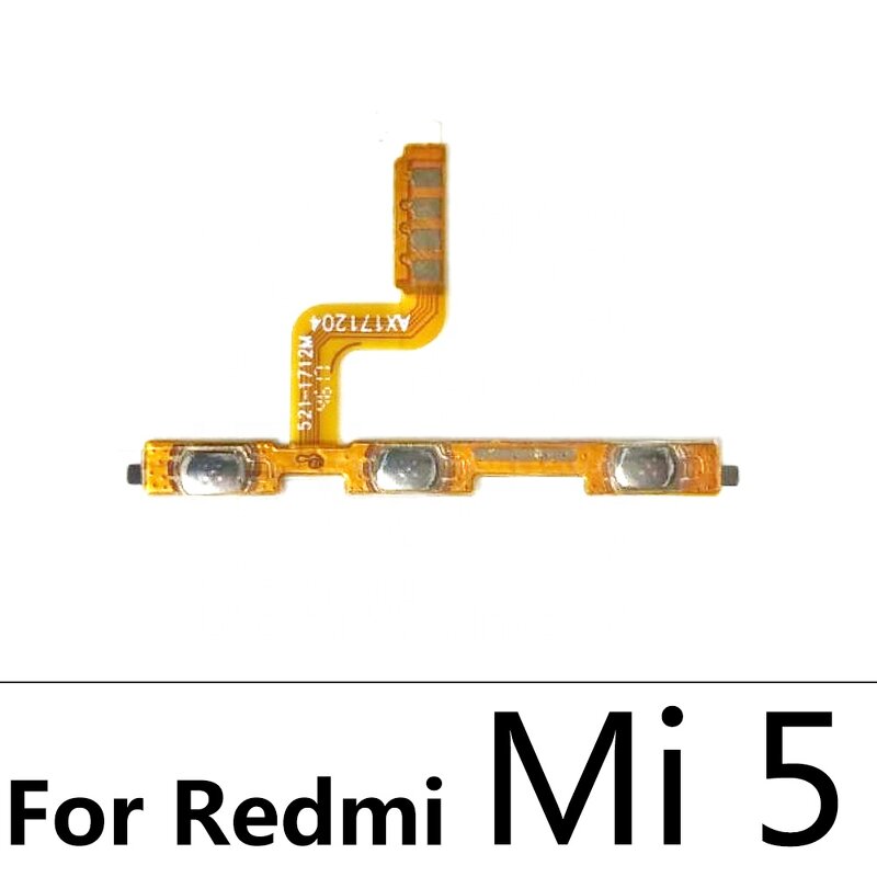 Mobile Phone Power on Off Volume Side Button Key Flex Cable Factory - for Redmi 3 3S 4a 4 Pro 4X 5a 5 Plus 6a 7a 8a 9a