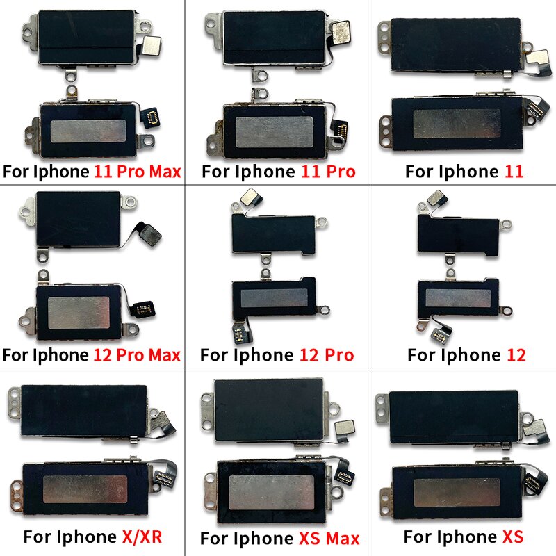 Cell Phone Taptic Engine Vibrator Factory - for Iphone 11 12 Pro Max X XR XS Max Vibration Silent Module Flex Cable