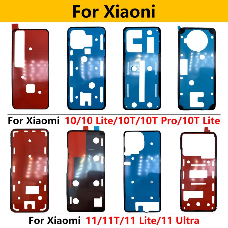 Mobile Phone Back Battery Cover Adhesive Manufacturer - for Xiaomi Mi 12 11 Ultra 11T 10 10T Lite 9 8 Pro Rear Housing