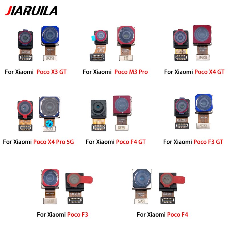 Back Front Camera Flex Cable Factory - New Model for Xiaomi Poco X3 NFC F3 GT F4 X3 X4 GT X4 Pro 5G M3 Pro