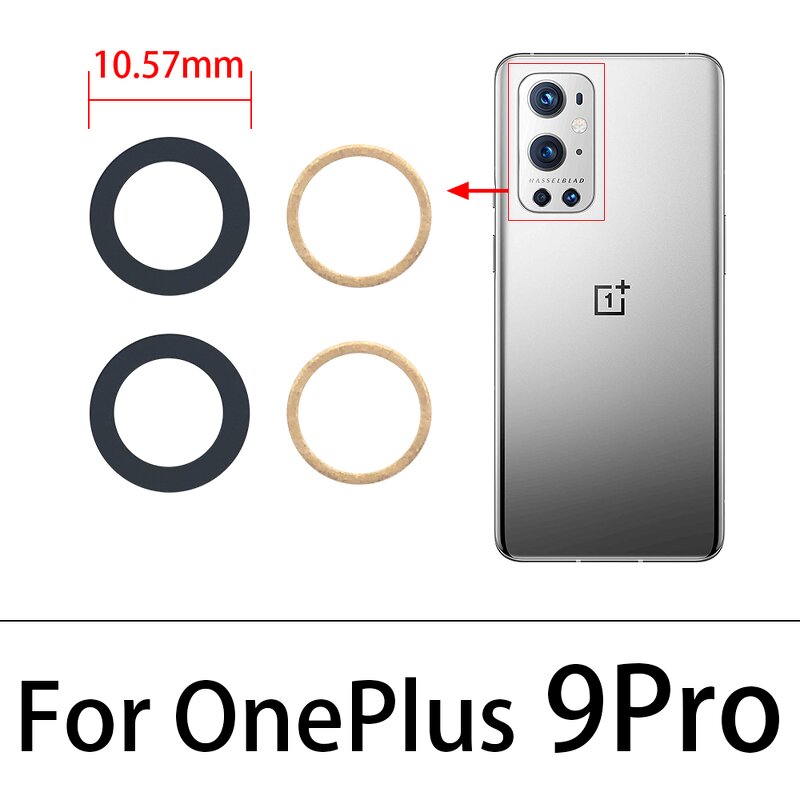 Mobile Phone Camera Glass Lens Holder Factory - Back Rear Camera Glass Lens for Oneplus 8T 9 Pro Nord 100