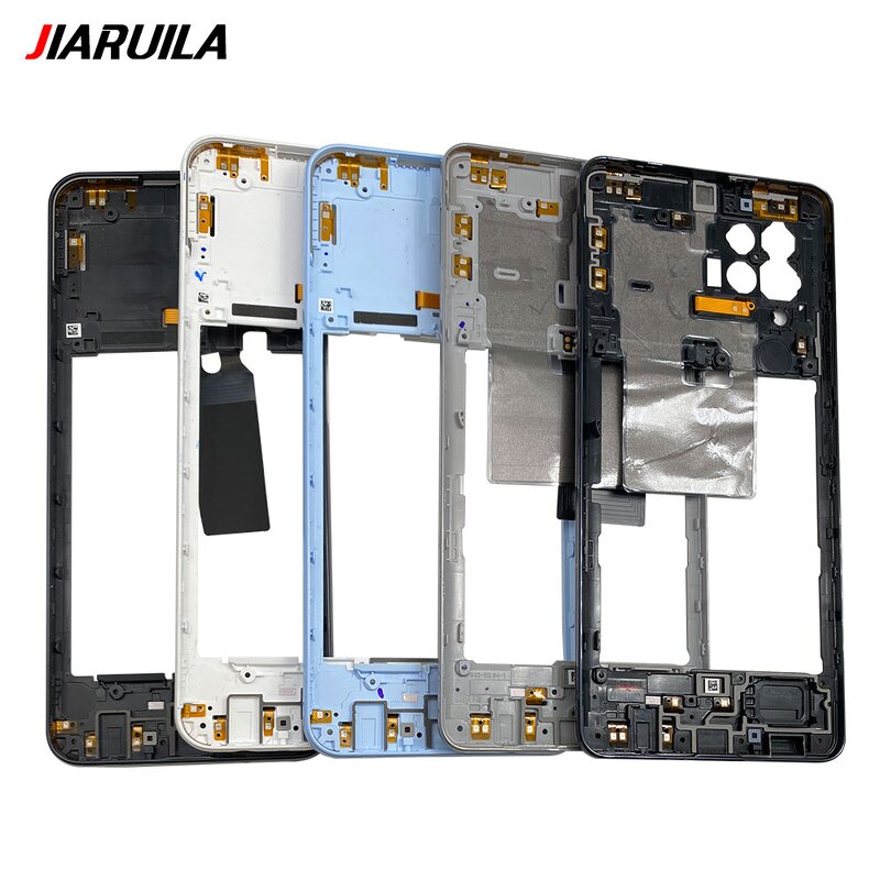 Mobile Phone Parts Middle Frame Bezel Factory - for Samsung Galaxy A23 4G A42 A51 A71 Middle Plate Cover With Side Key