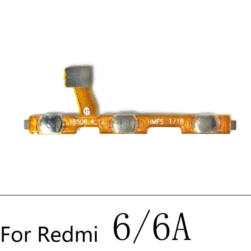 Mobile Phone Power on Off Volume Side Button Key Flex Cable Factory - for Redmi 3 3S 4a 4 Pro 4X 5a 5 Plus 6a 7a 8a 9a