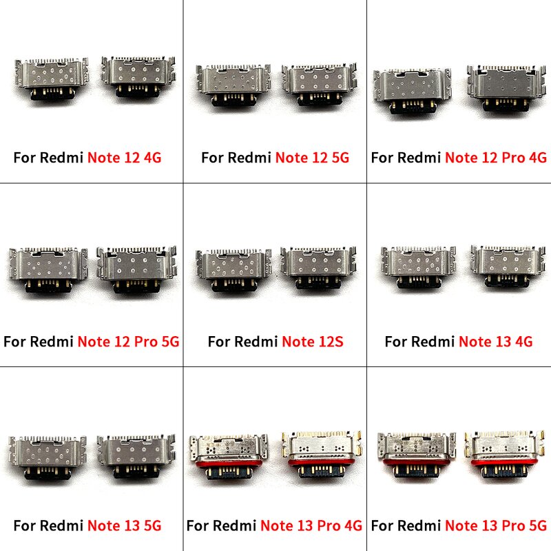 Mobile Phone Charging Connector Pins Factory - 5 Pin for Xiaomi Redmi 12C 10A 12 13 Series Micro USB