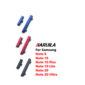 Mobile Phone Power Volume Button Factory - for Samsung Note 9 10 20 Plus Lite Ultra on OFF Side Key Set Spare Parts