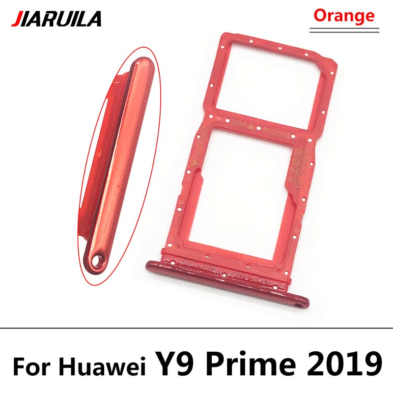 Mobile Phone Dual Sim Card Tray Factory - for Huawei Y6 Y7P Y8P 2020 Y9 Prime 2019 Dual Sim Card Tray Slot Holder