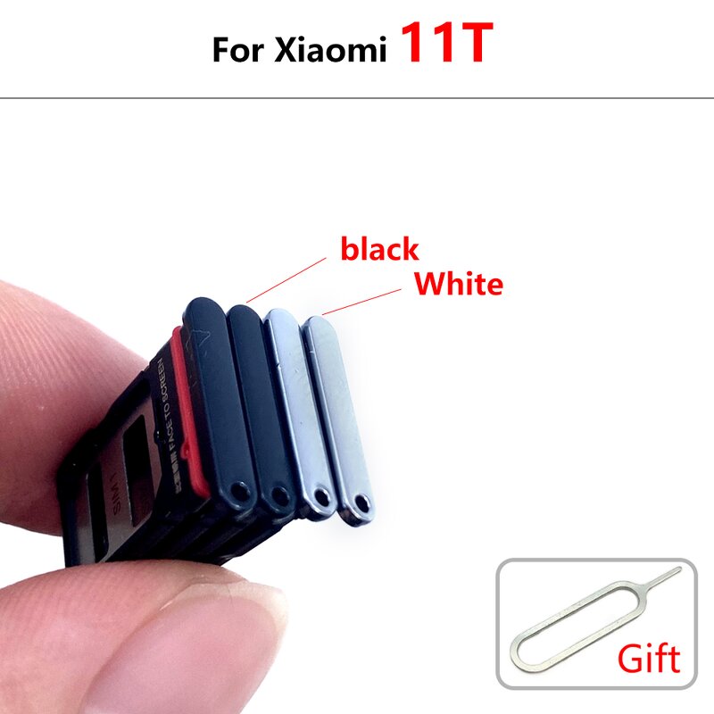 SIM Card Tray Holder Adapter Factory - Wholesale for Xiaomi Mi 11 Lite 11T Pro SIM Card Holder Tray Slot Socket