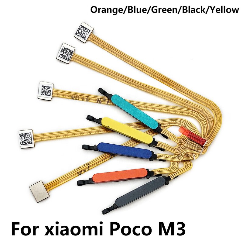 Fingerprint Sensor Flex Manufacturer - for Xiaomi Poco M3 Fingerprint Button Touch Light Sensor Flex Cable