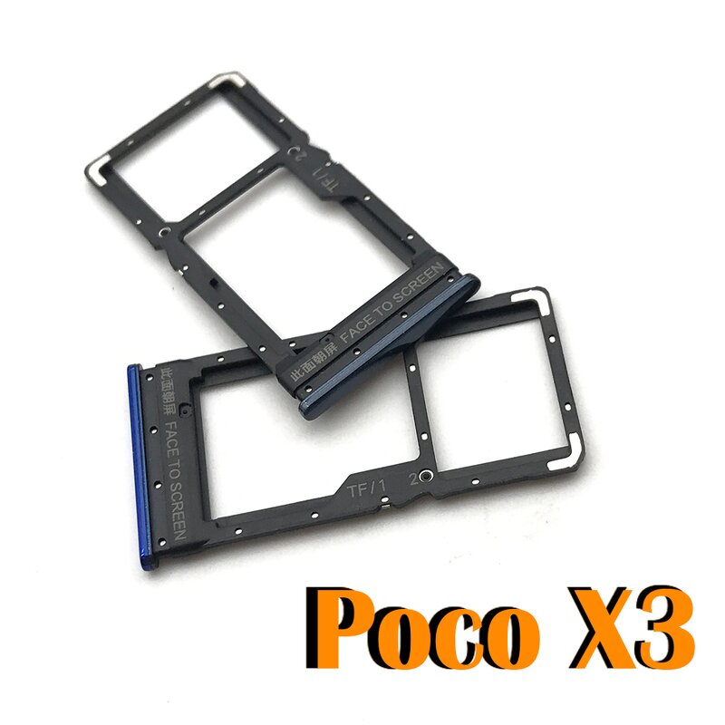 Sim Tray Holder Factory - Wholesale for Xiaomi Poco X3 Pro SIM Card Tray Slot Holder Adapter Socket
