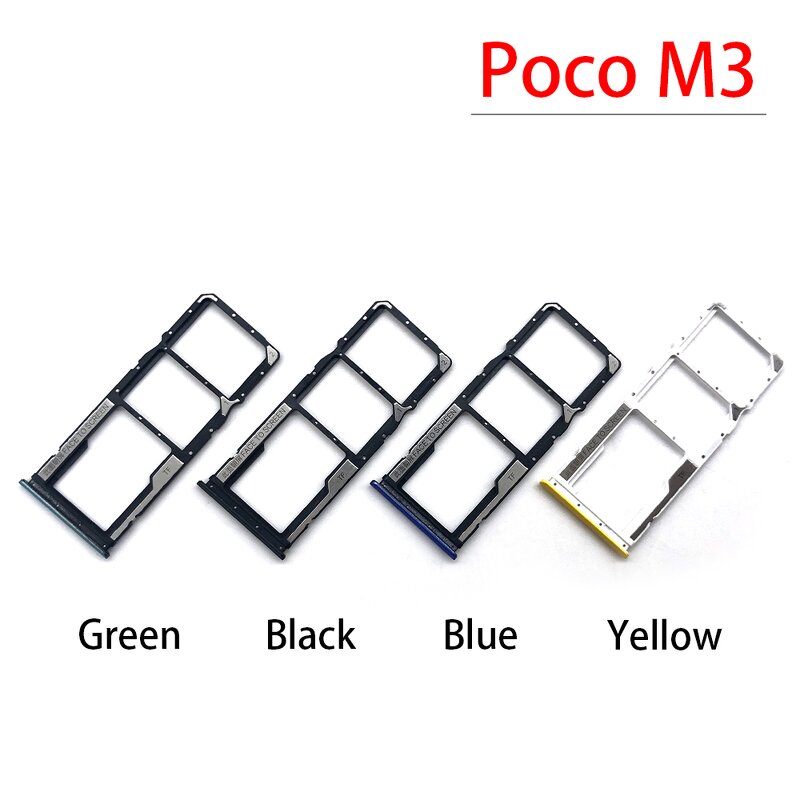 SIM Card Slot SD Card Tray Holder Manufacturer - Adapter for Xiaomi Poco M3