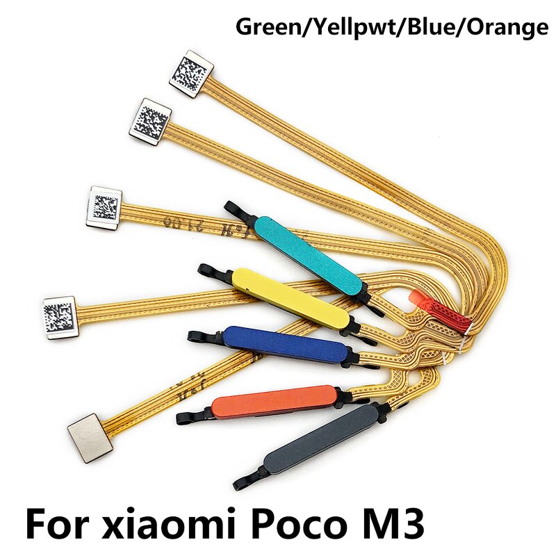 Fingerprint Reader Flex Cable Factory - Original for Xiaomi Poco M3 Home Button Finger Reader Sensor Repair Part