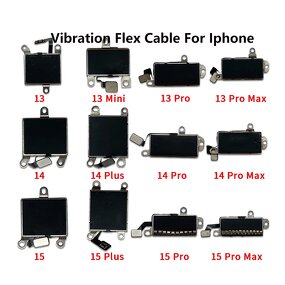Mobile Phone Vibrator Vibration Flex Cable Manufacturer - Tested Well for Iphone 15 14 13 Pro Max Plus 13 Mini Replacement