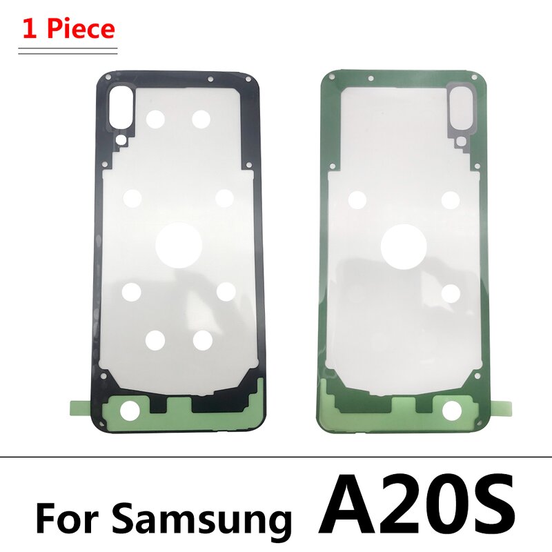 Waterproof Sticker Factory - for Samsung A20S A21S A30S A41 A51 A71 A32 A52 A72 Battery Cover Adhesive Door Sticker