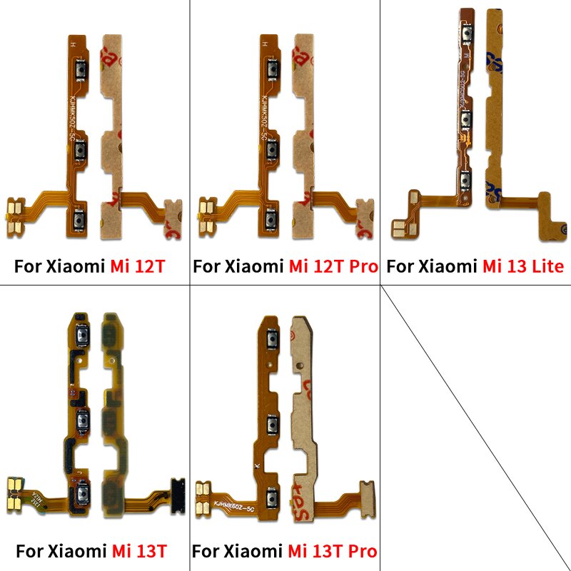 Power Volume Flex Factory - for Xiaomi Mi 14 14T 13 13T 12 12T 12S 11 11T 10 Pro 9 8 Se Lite 6 Internal Power Flex Wholesale