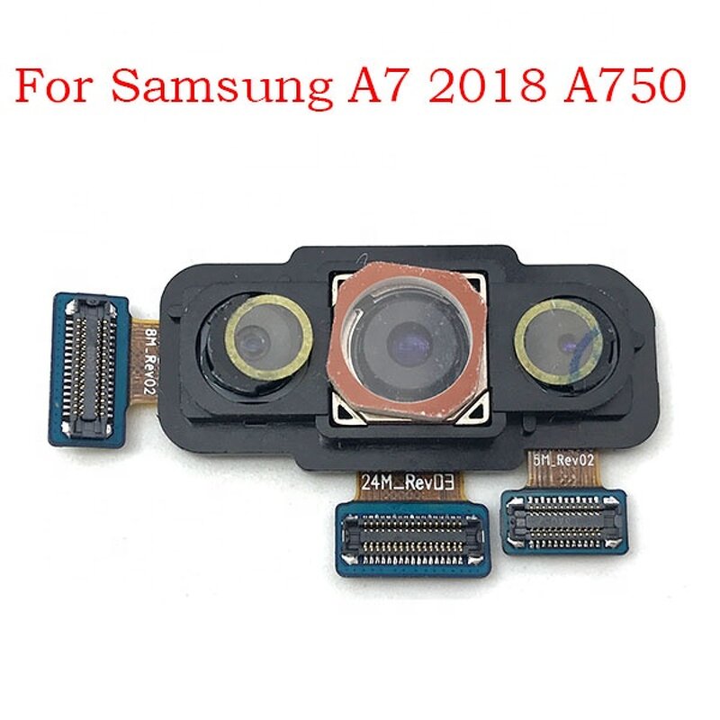 Mobile Phone Back Camera Manufacturer - Rear Main Camera Module Flex Cable Replacement for Samsung A7 A9 A8 Plus 2018